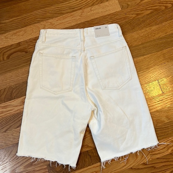 AGolde 90’s Pinch Waist Short High Rise Straight Size 26 NWT - Picture 13 of 15